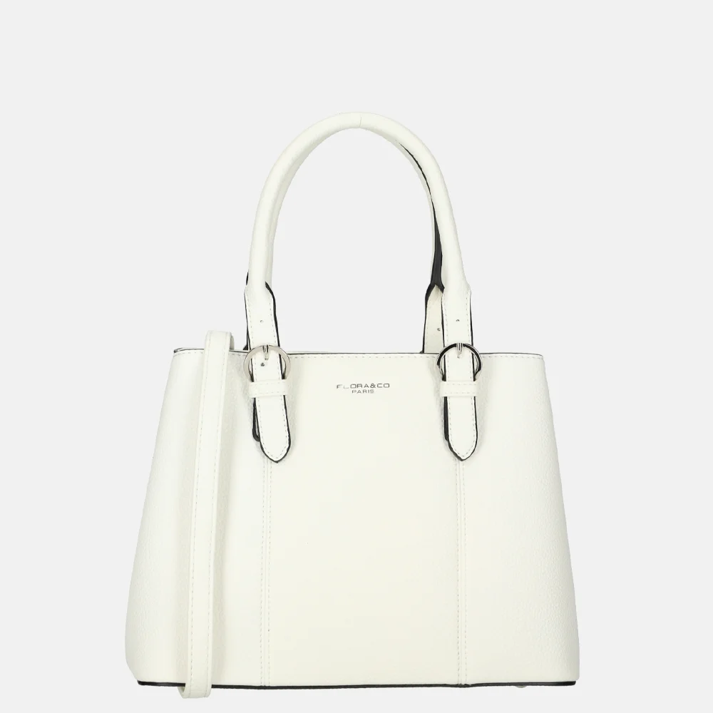 Flora & Co handtas white