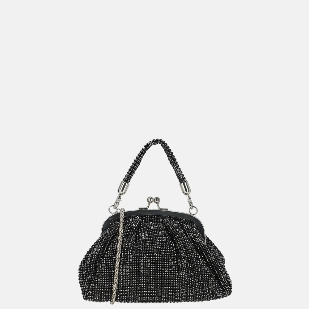 Firenze Strass handtas black bij Duifhuizen