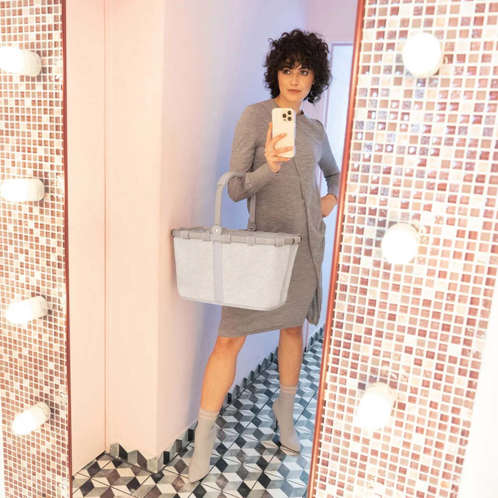 Reisenthel Carrybag shopper teddy sand bij Duifhuizen