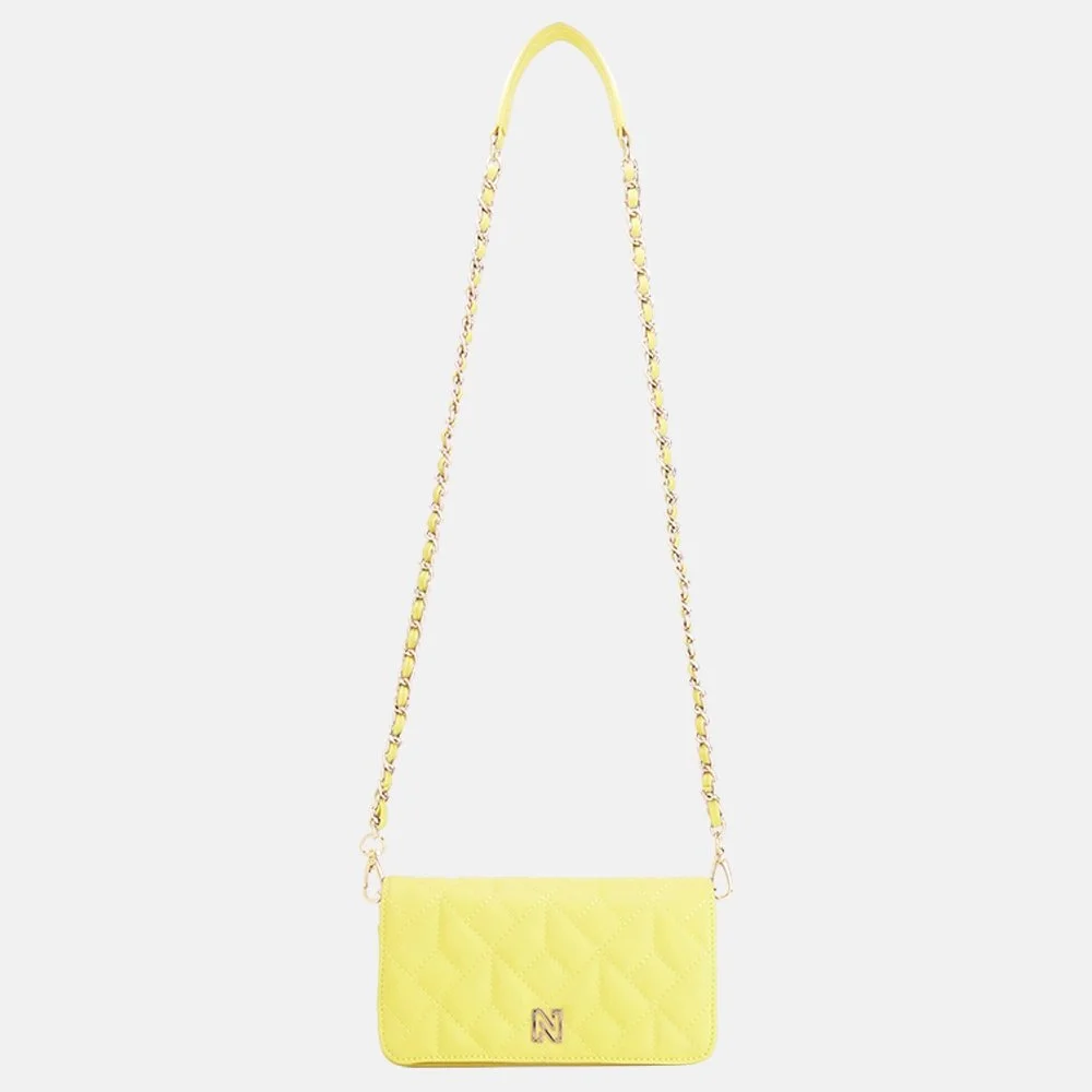 NIKKIE Abby crossbody tas lime yellow
