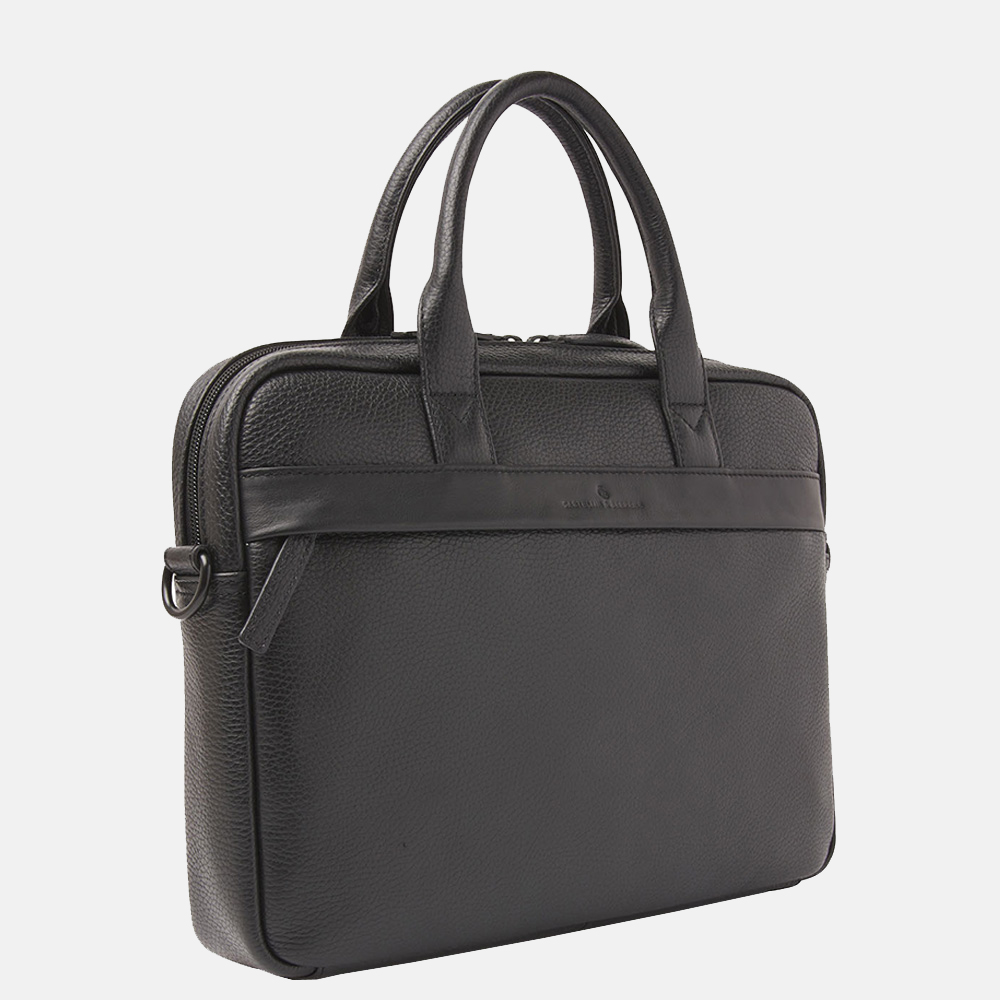 Castelijn & Beerens Delta laptoptas 13 inch onyx bij Duifhuizen