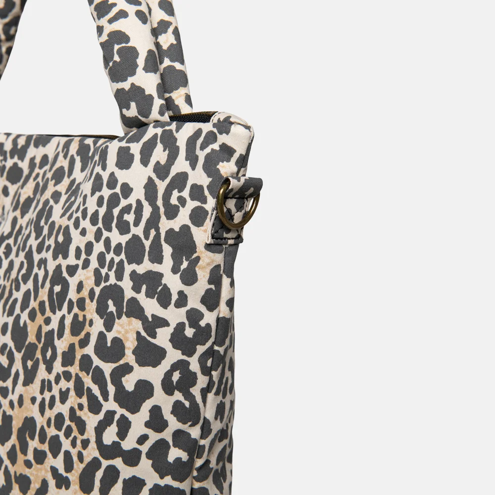 Studio Noos soft cotton luiertas leopard bij Duifhuizen