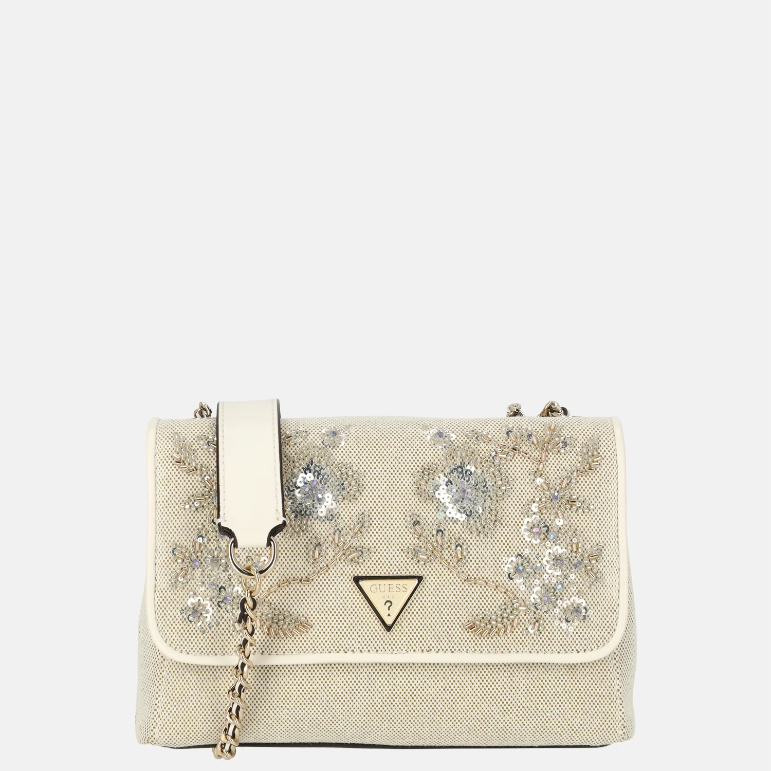 Guess Giully II convertible crossbody tas floral multi bij Duifhuizen