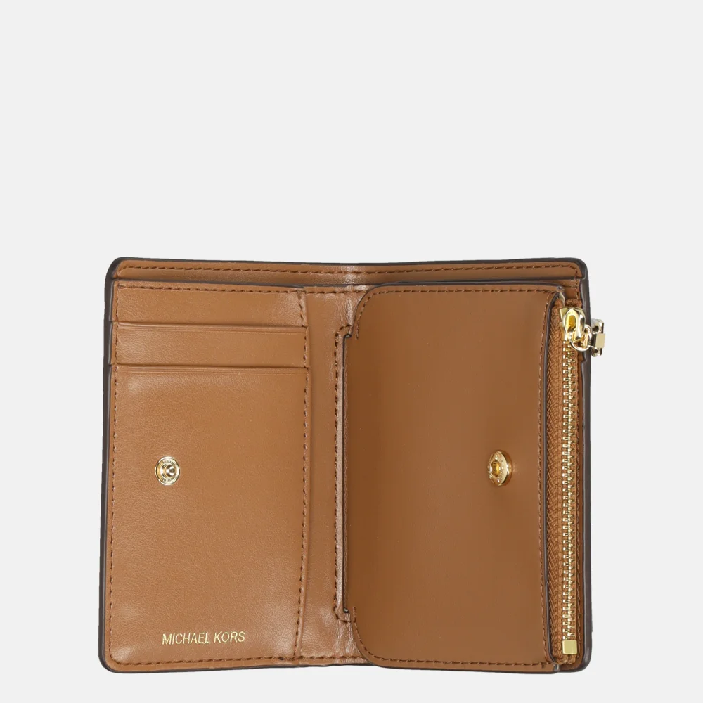Michael Kors Empire portemonnee brown/luggage bij Duifhuizen