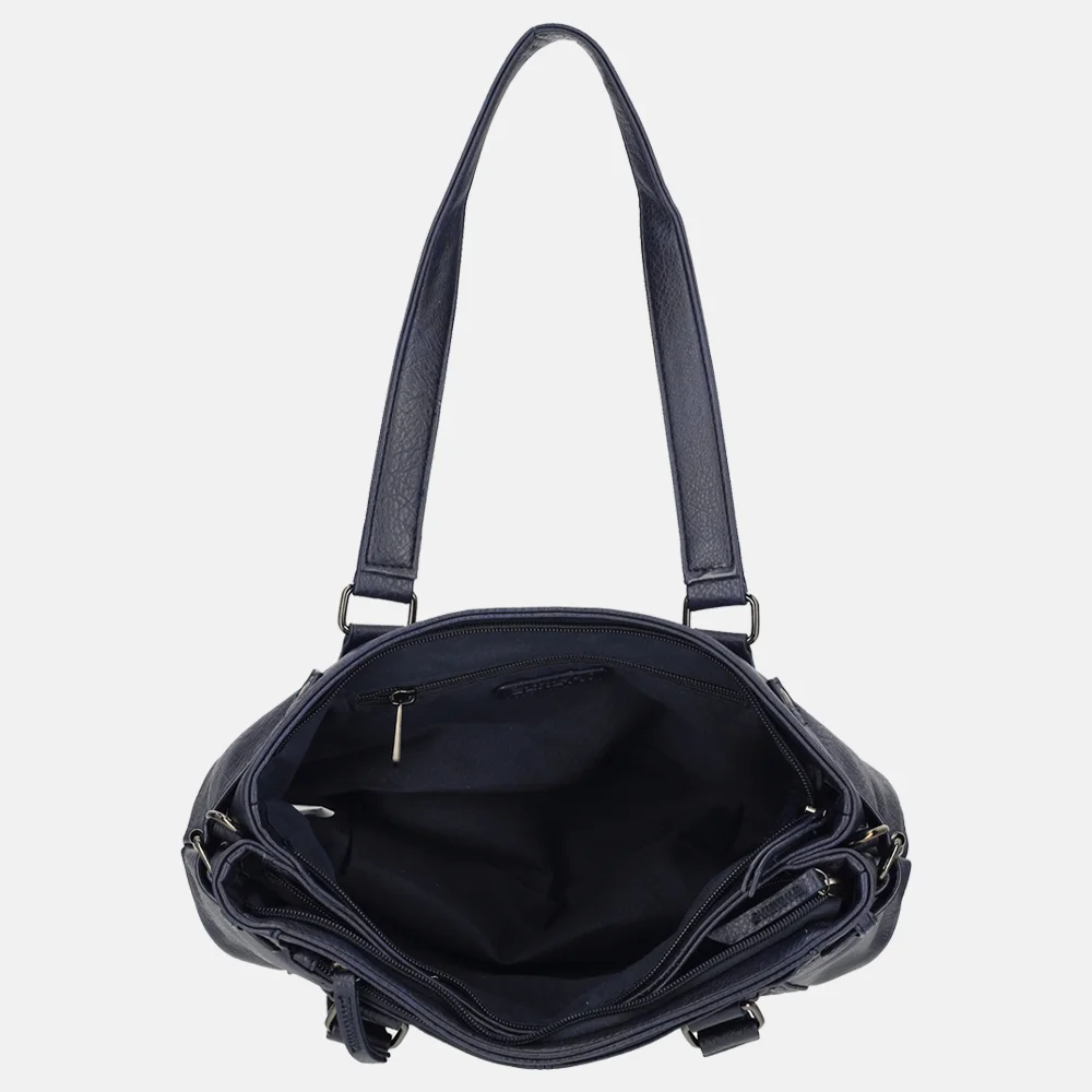 Enrico Benetti Emma schoudertas blauw bij Duifhuizen