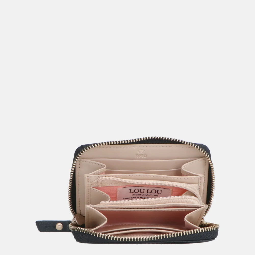 Loulou Essentiels Emilie portemonnee S black bij Duifhuizen