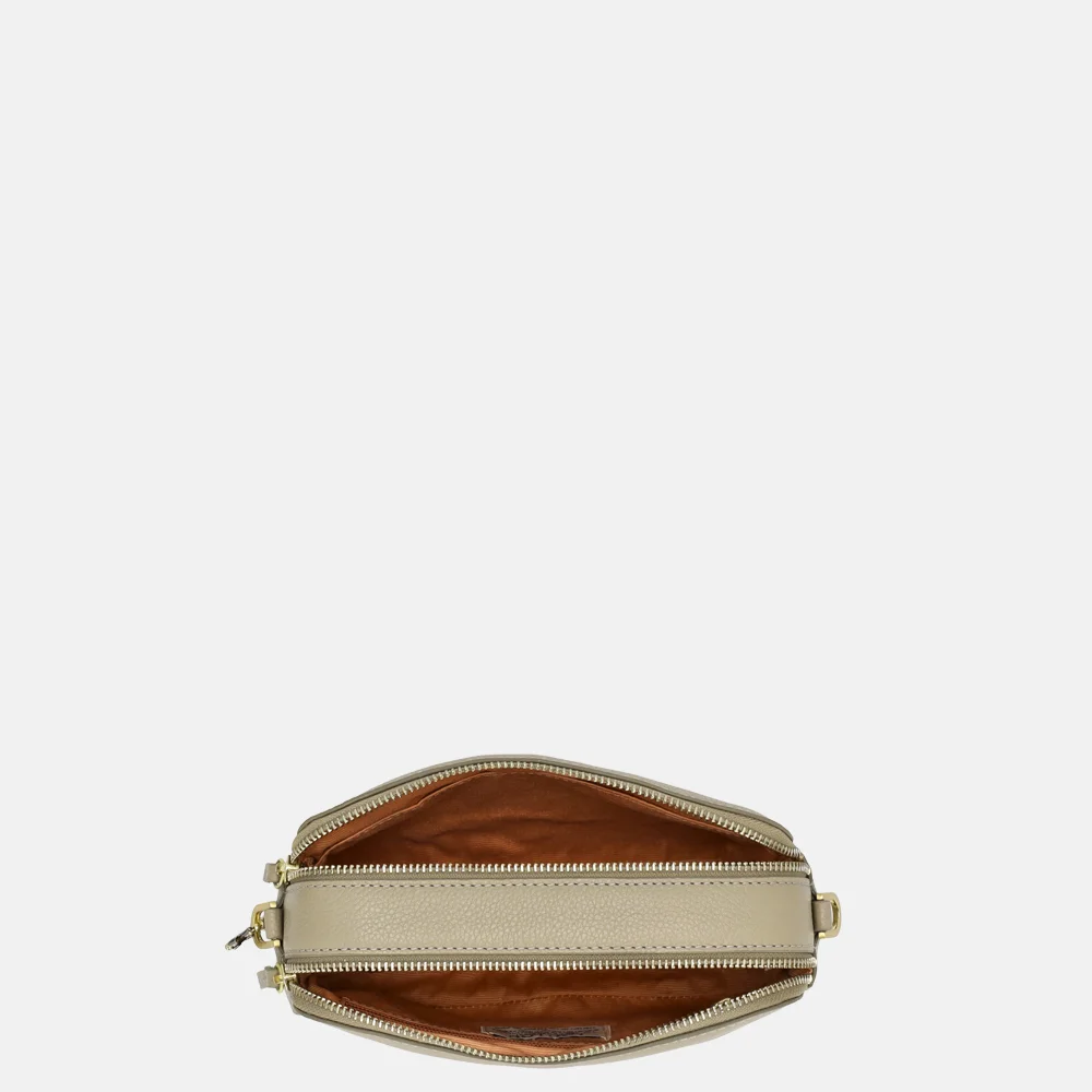Loulou Essentiels Zoe crossbody tas soft sepia bij Duifhuizen