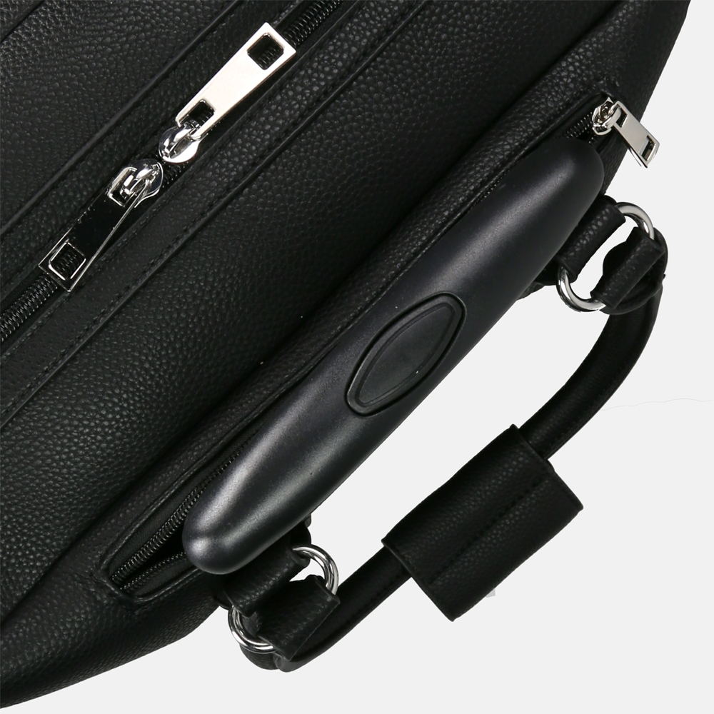 Olivia Lauren Onyx business trolley 15.6 inch zwart bij Duifhuizen