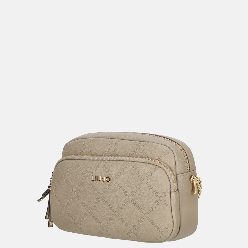 Liu Jo Adonide crossbody tas desert taupe bij Duifhuizen