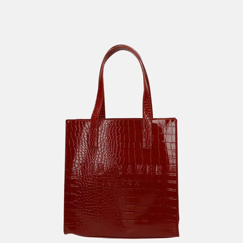 Ted Baker Reptcon shopper red bij Duifhuizen