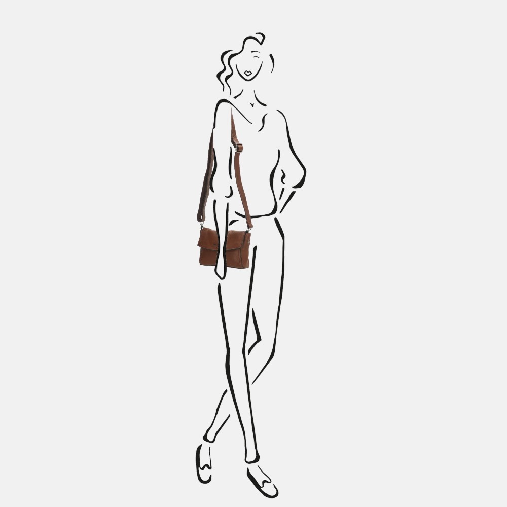 Micmacbags Wildlife heuptas dark taupe bij Duifhuizen