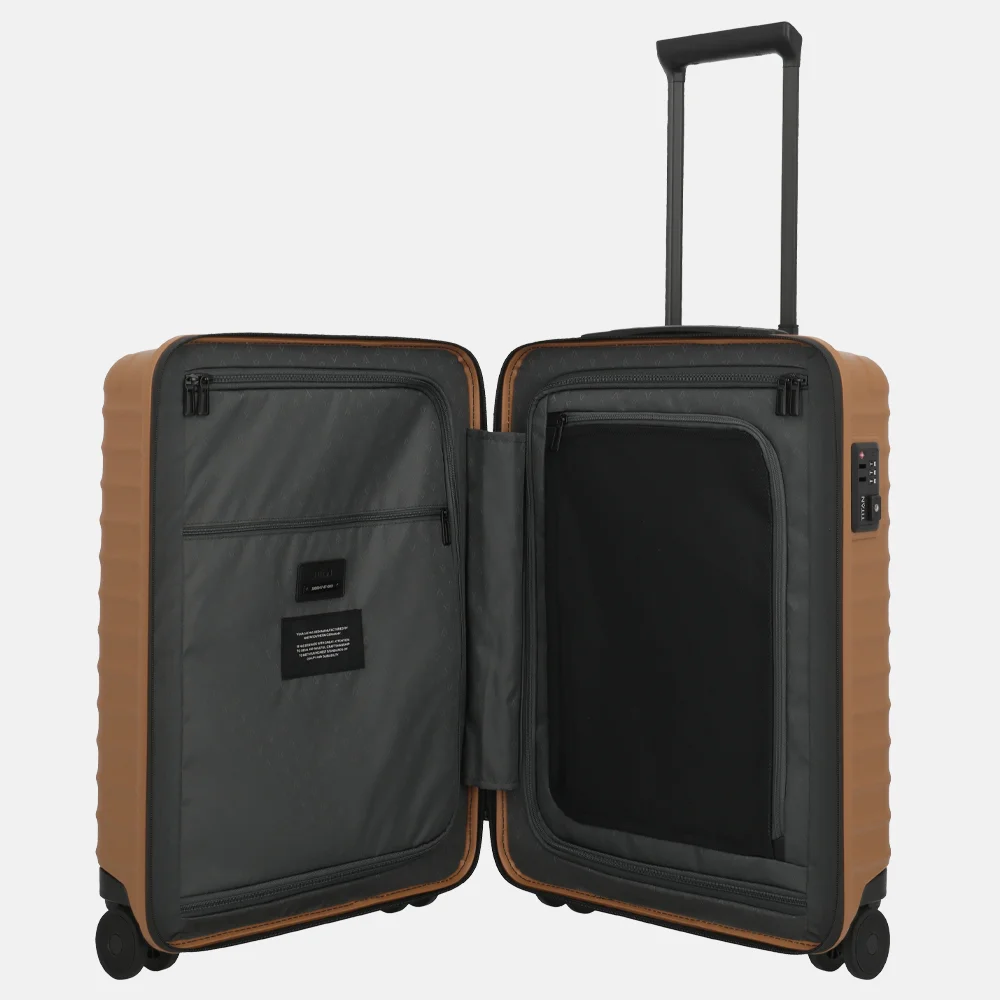 Titan Upgrade handbagage koffer 55 cm canyon bronze bij Duifhuizen