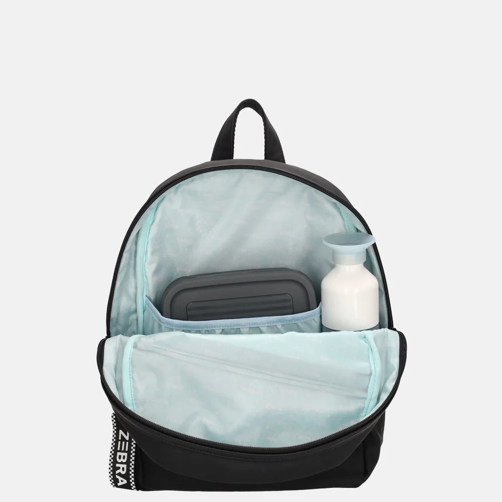 Zebra Trends kinderrugzak zwart bij Duifhuizen