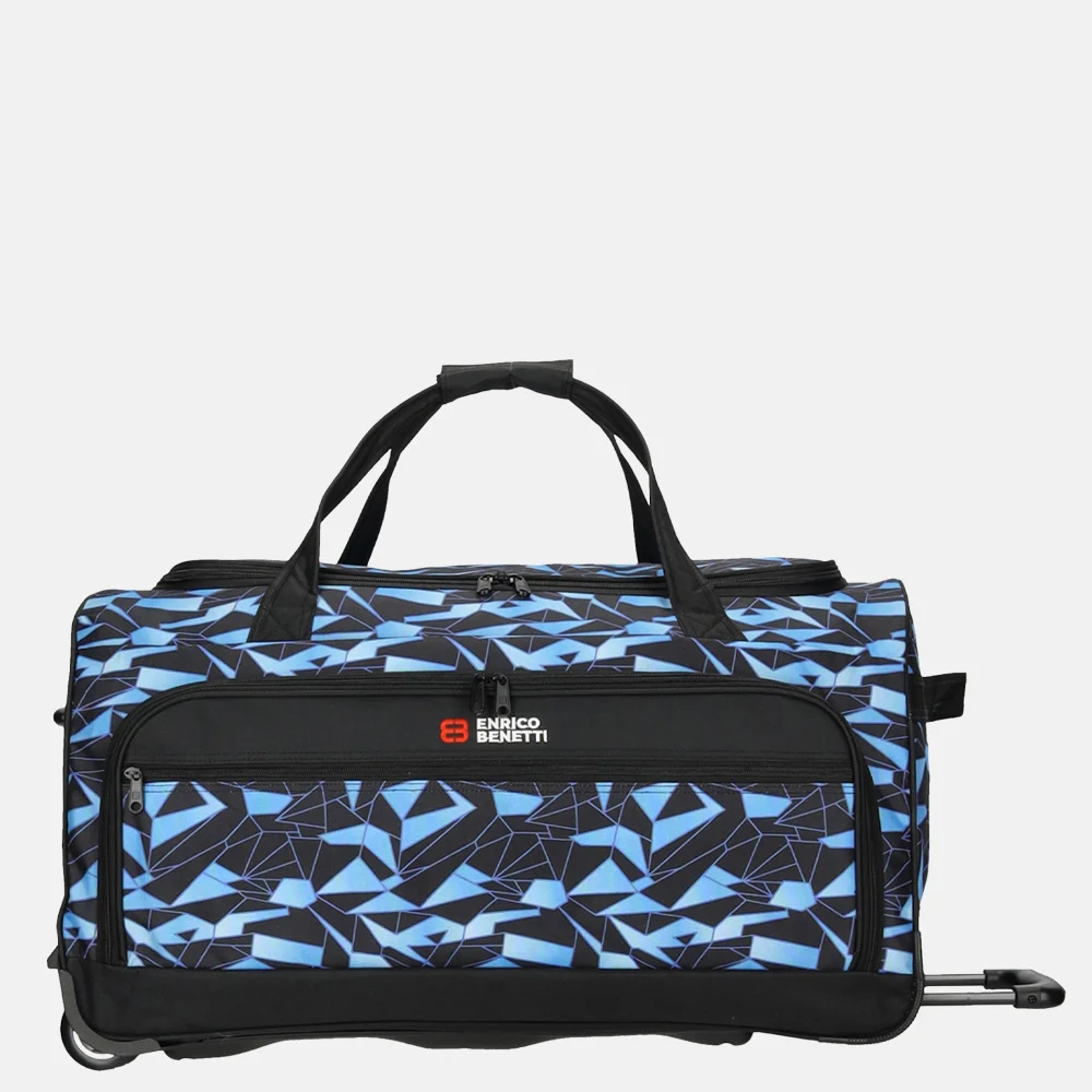 Enrico Benetti Santa Cruz wieltas 65cm black-aqua