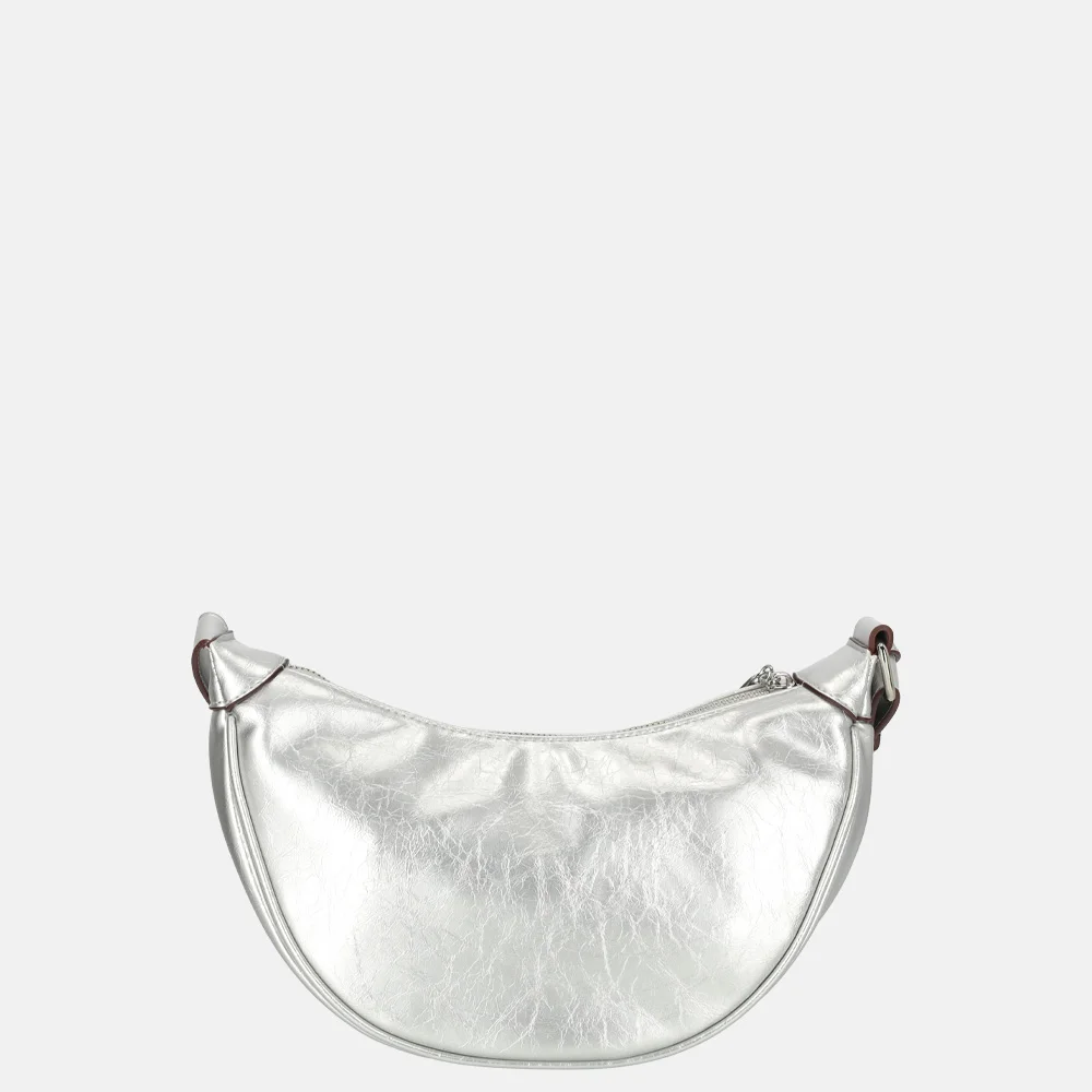 Laurent David crossbody tas lak S silver bij Duifhuizen