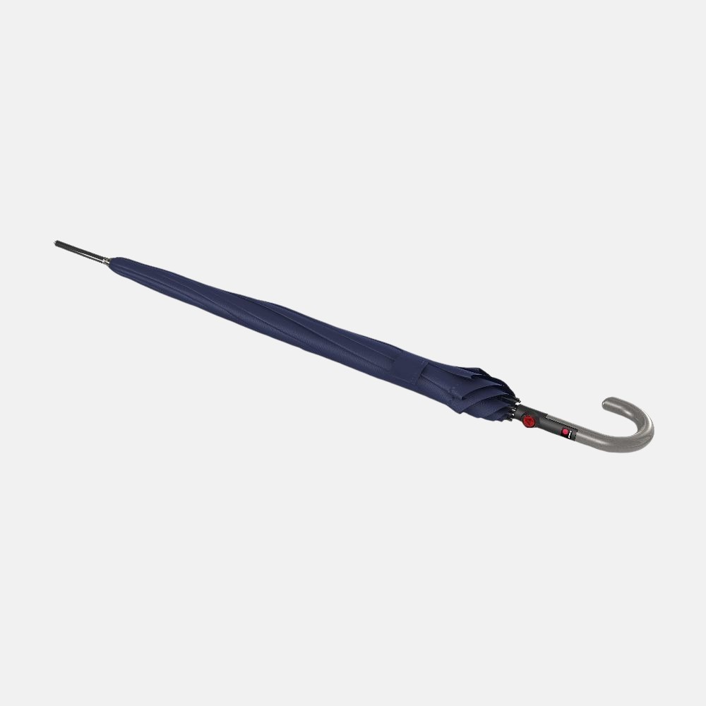 Knirps Automatic Long paraplu blue bij Duifhuizen