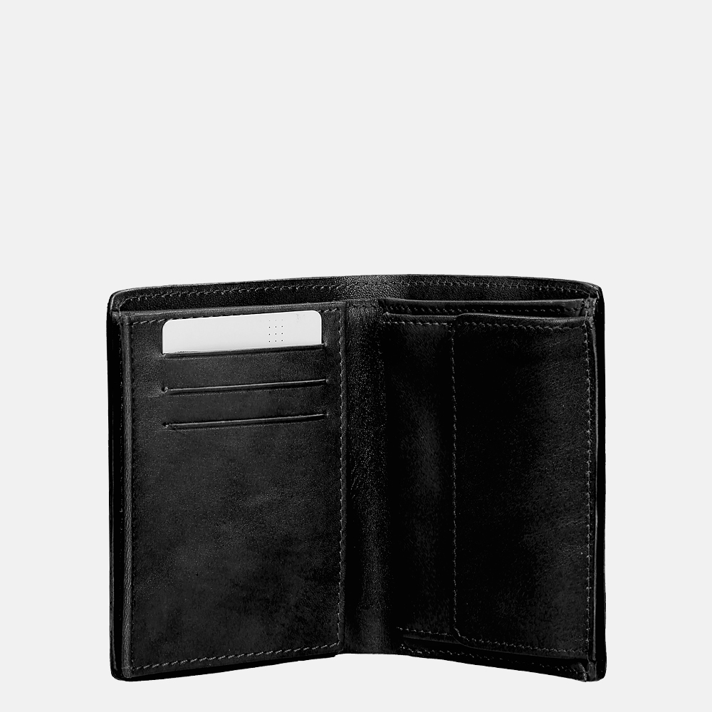 Claudio Ferrici billfold black bij Duifhuizen