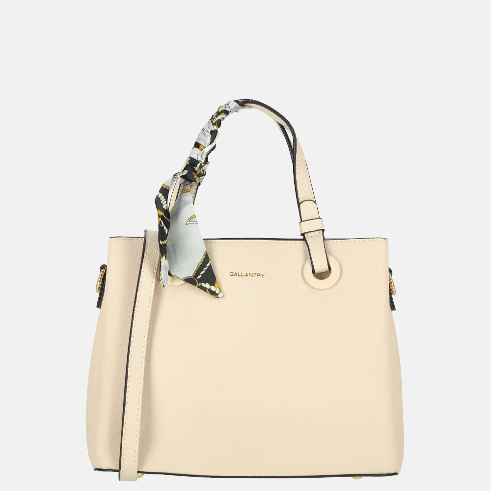 Firenze handtas met sjaaltje beige bij Duifhuizen