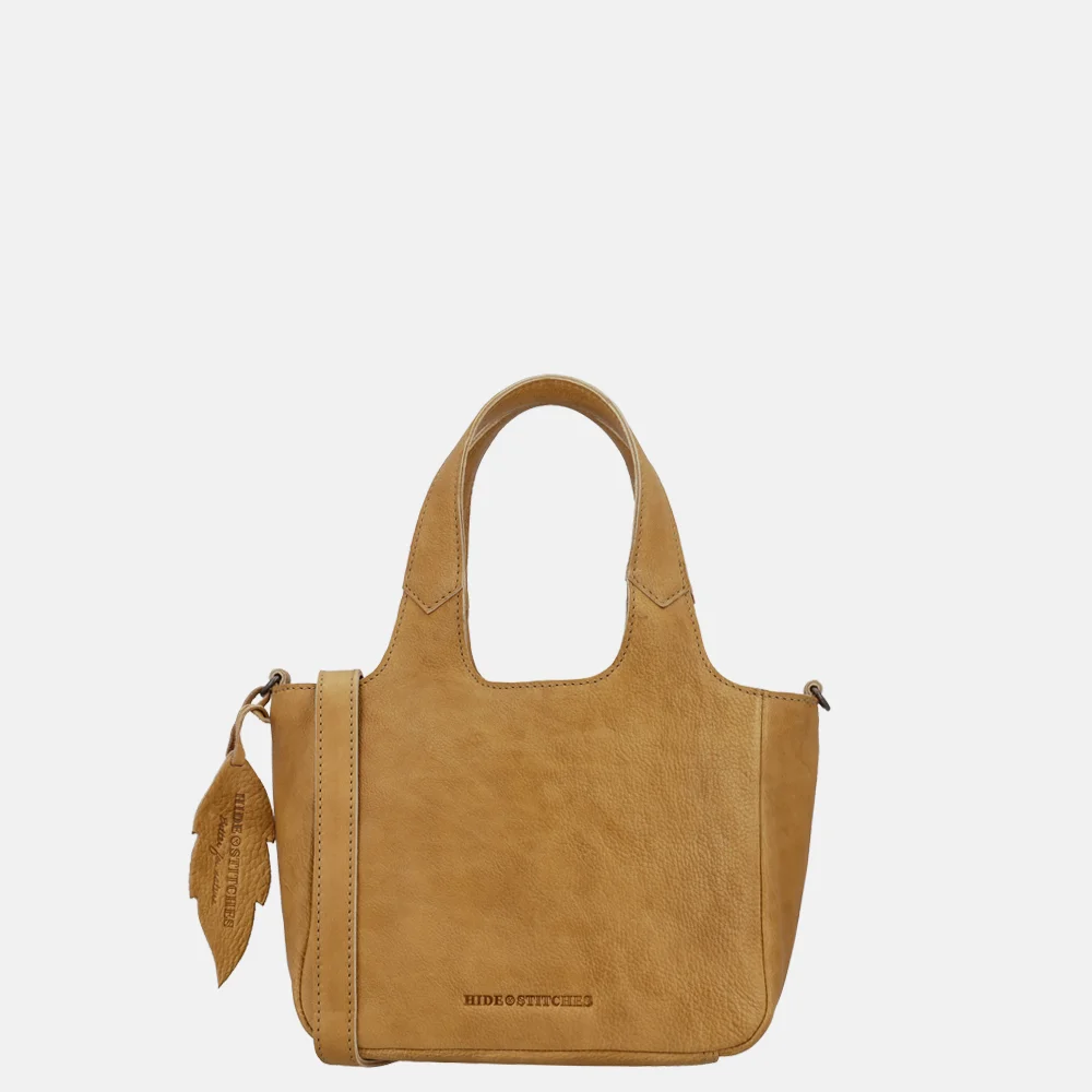 Hide & Stitches Shopper Columbia Bruin | De Boer Lederwaren & Byoux