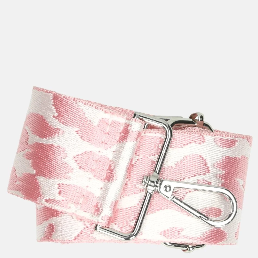 Duifhuizen schouderband panter roze
