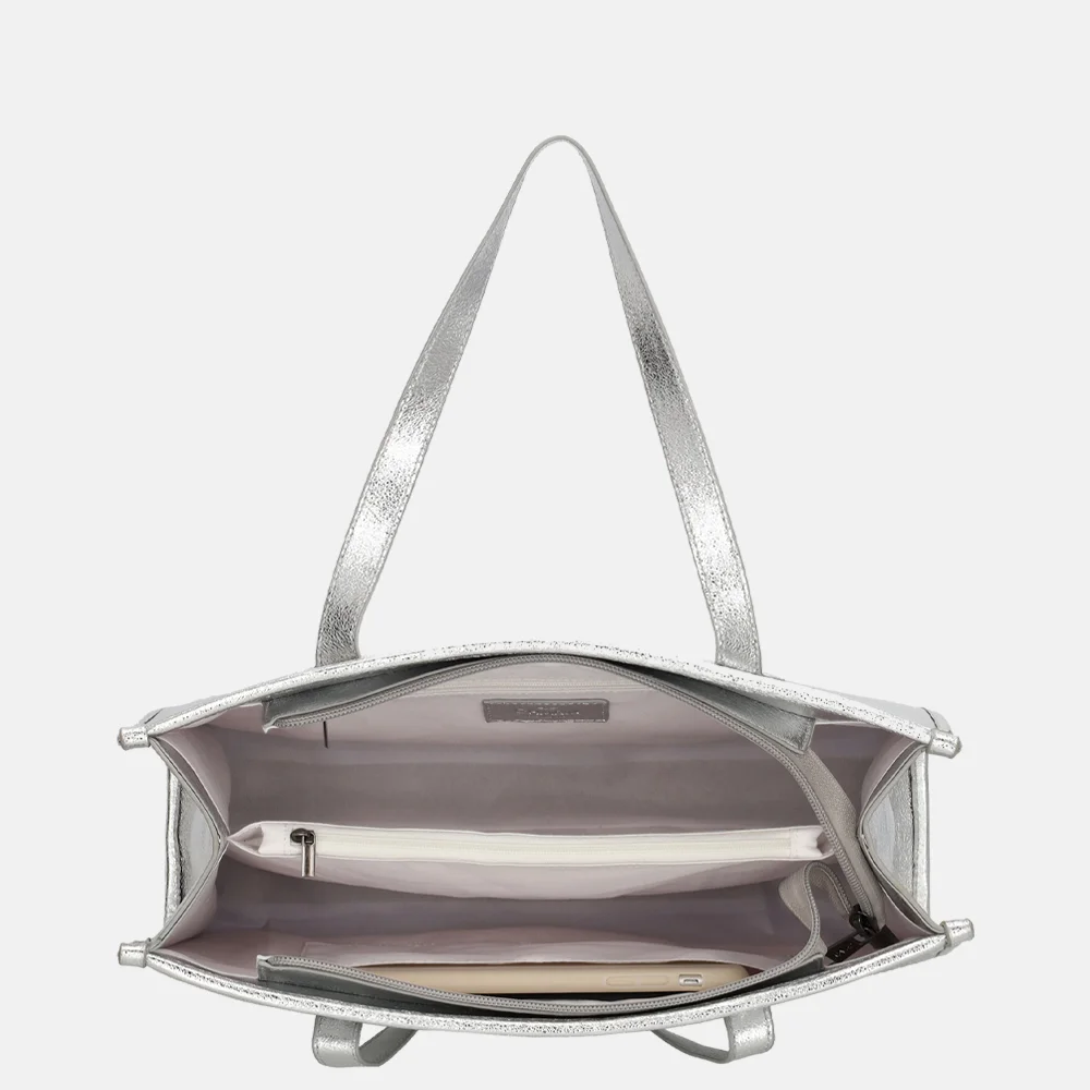 Charm London Kingsway shopper zilver bij Duifhuizen
