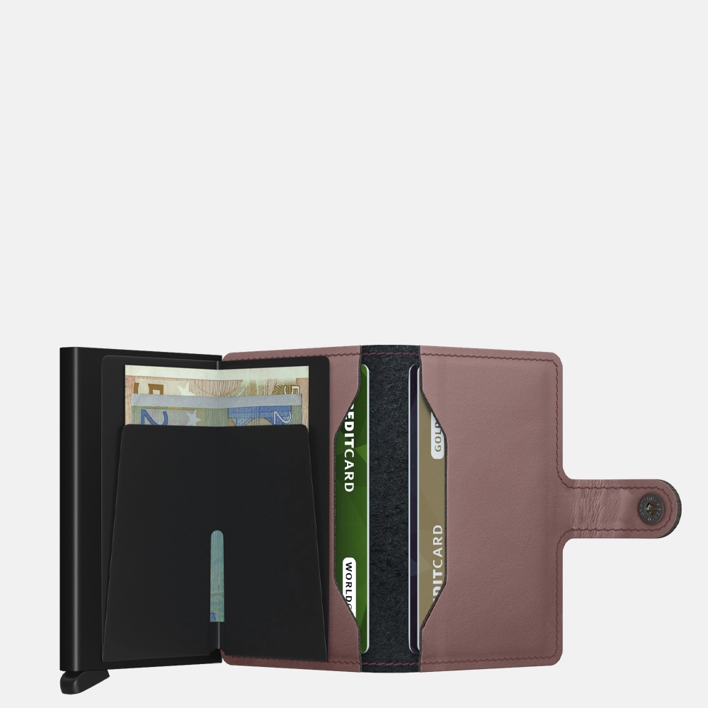 Secrid Miniwallet pasjeshouder matte rose bij Duifhuizen