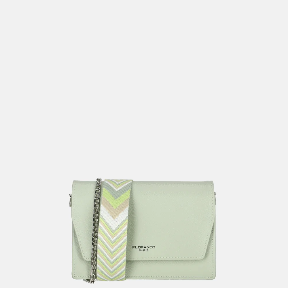 Flora & Co crossbody tas vert clair