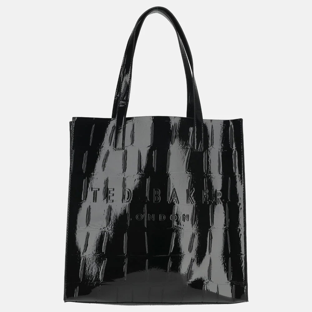 Ted Baker Croccon shopper black