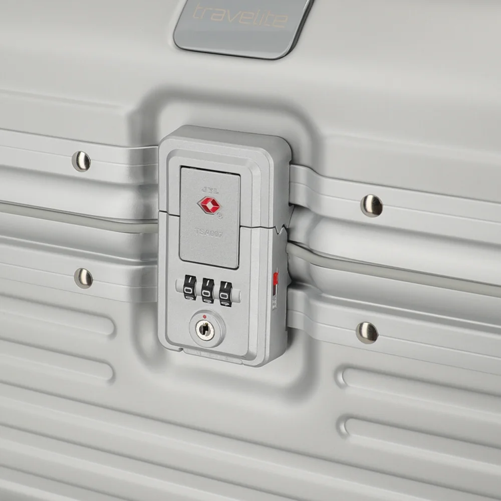 Travelite Next 2.0 beautycase silver bij Duifhuizen