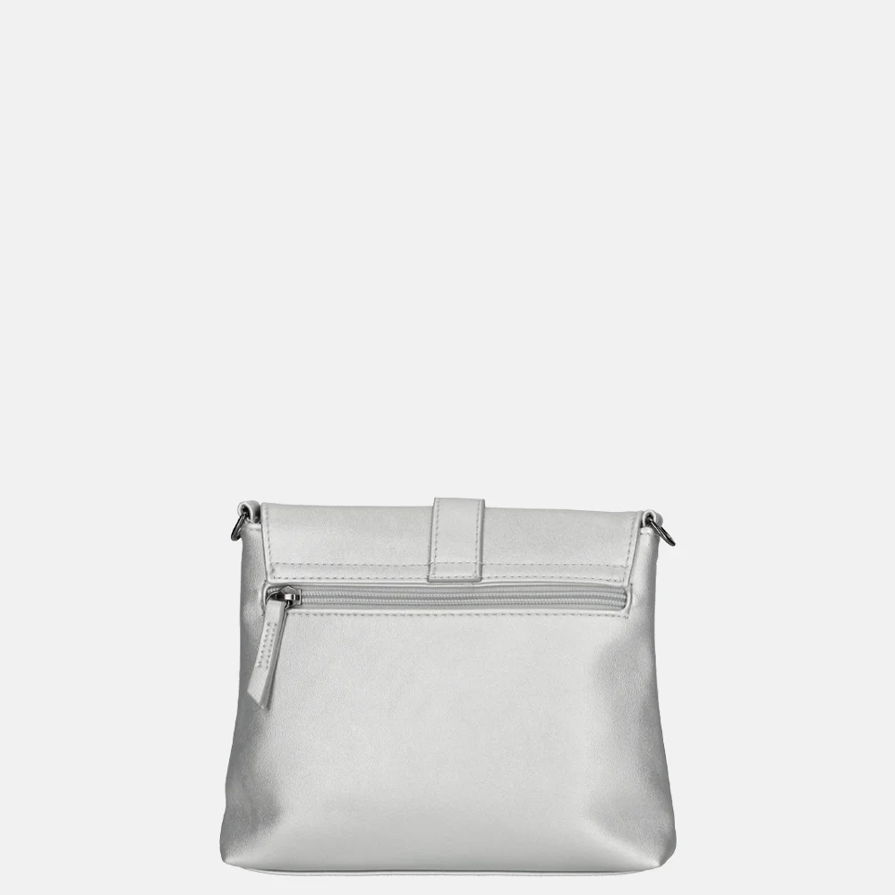 Enrico Benetti Hailey crossbody tas silver bij Duifhuizen