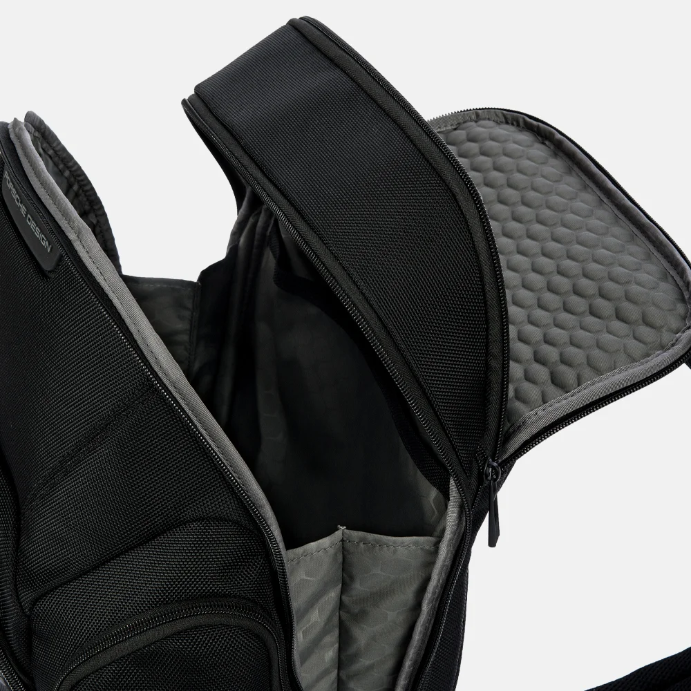 Porsche Design Evo laptoprugzak 13 inch M expandable black bij Duifhuizen