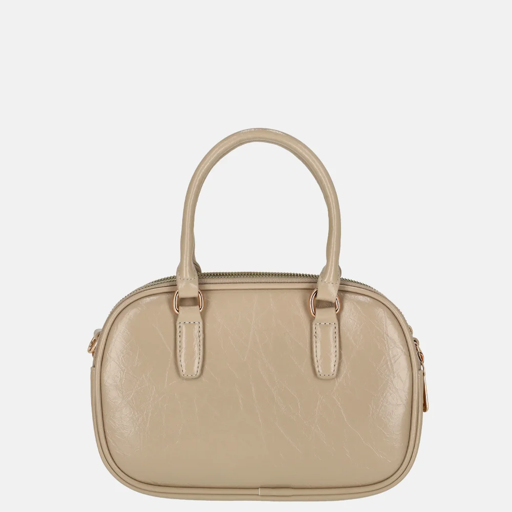 Flora & Co crossbody tas taupe bij Duifhuizen
