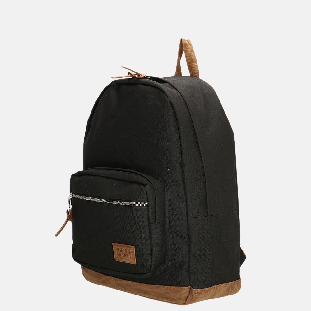 Enrico Benetti Santiago rugzak L black bij Duifhuizen