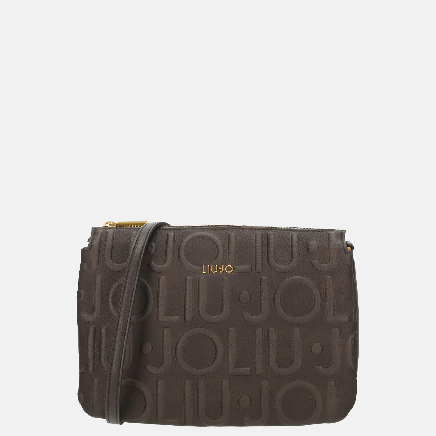 Liu Jo Caliwen crossbody tas S deep brown bij Duifhuizen