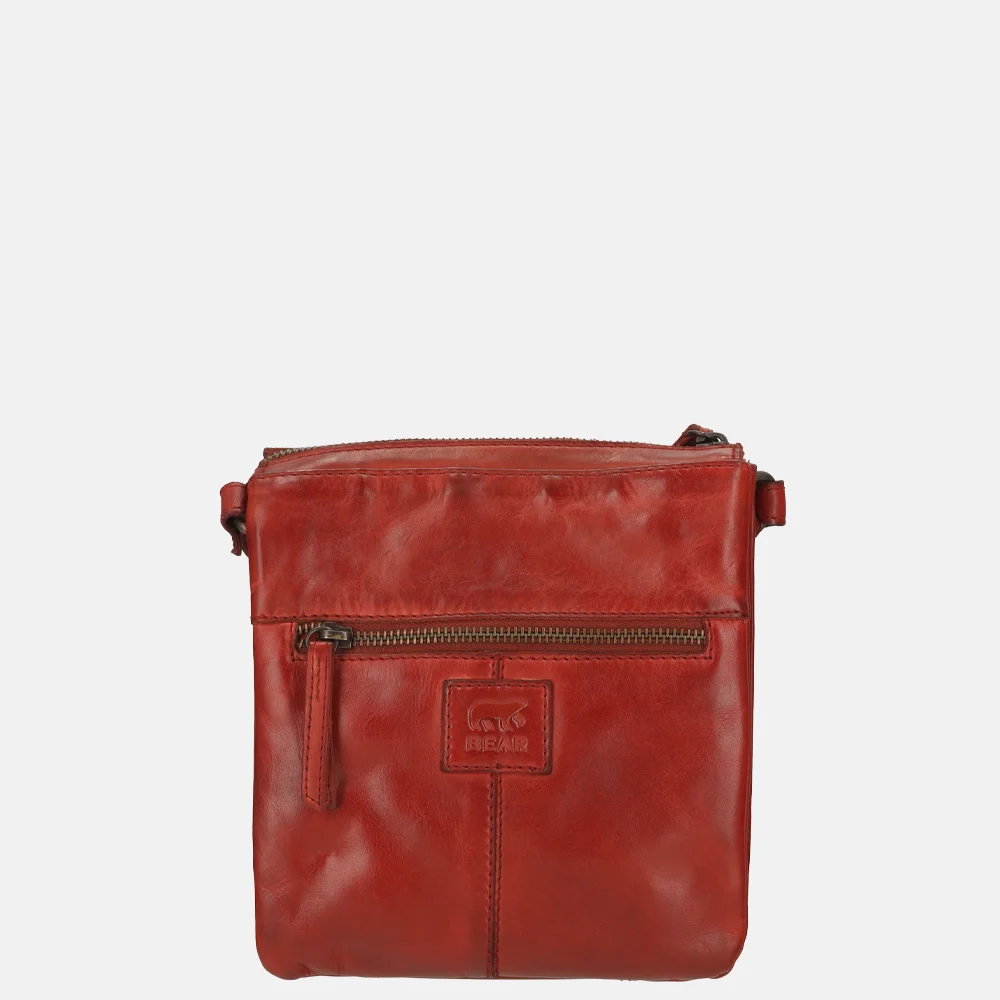 Bear Design crossbody tas rood bij Duifhuizen