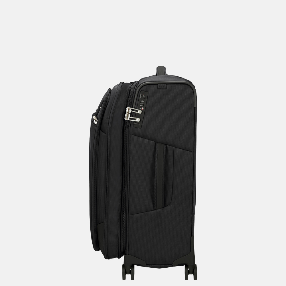 Samsonite Respark koffer 67 cm ozone black bij Duifhuizen