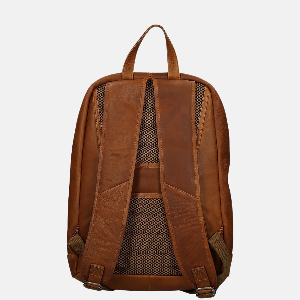 Chesterfield Rich rugzak 14 inch cognac bij Duifhuizen