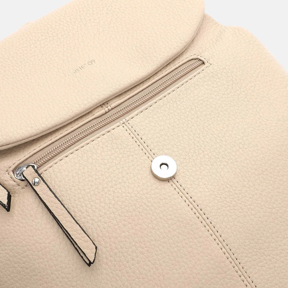 Emily & Noah Tours Rue rugzak beige bij Duifhuizen