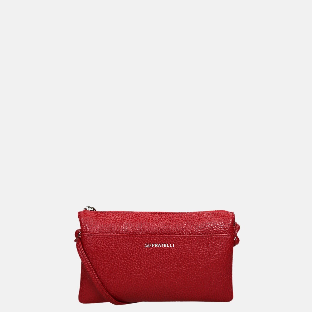 GiGi Fratelli Romance crossbody tas red bij Duifhuizen