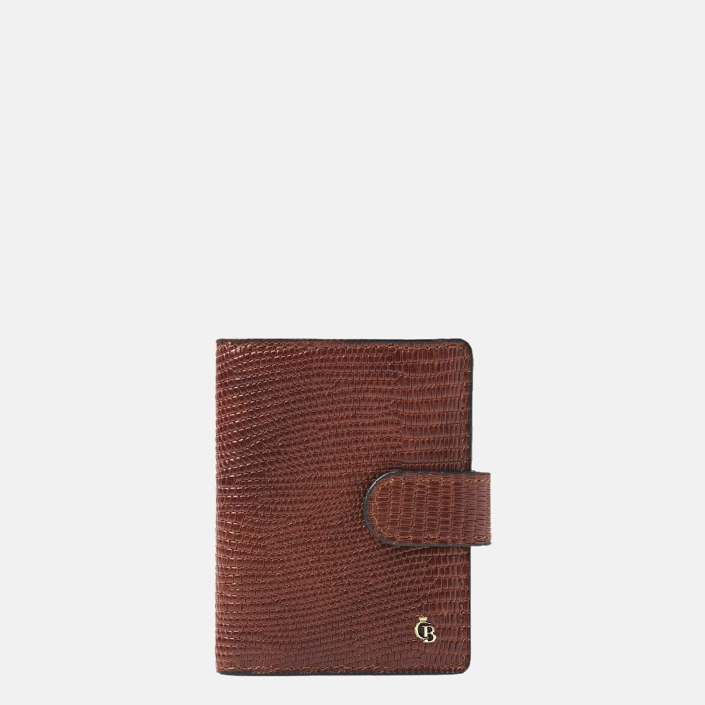 Castelijn & Beerens Giftbox Mini Wallet portemonnee cognac bij Duifhuizen