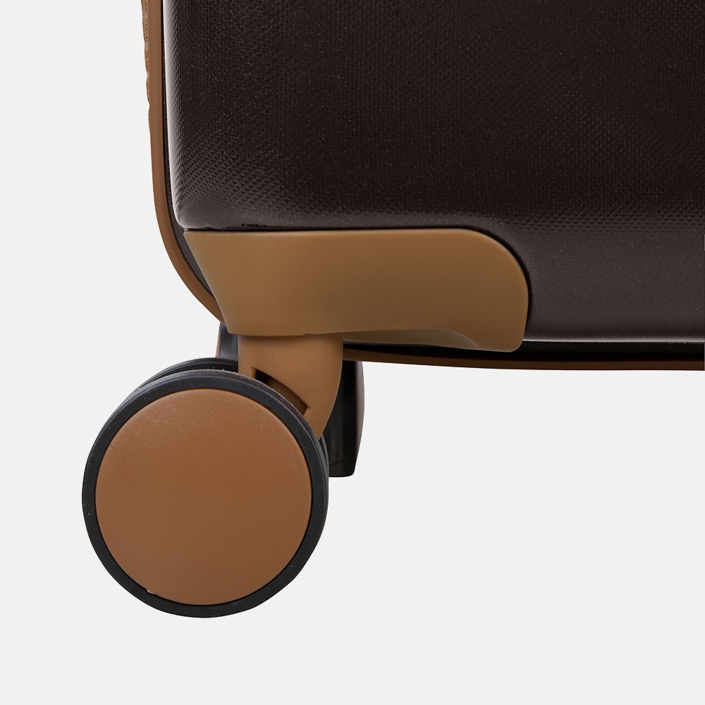 SUITSUIT Fab Seventies Classic koffer 55 cm espresso black bij Duifhuizen