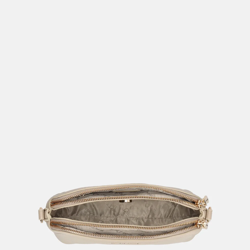 Daniele Donati crossbody tas light beige bij Duifhuizen