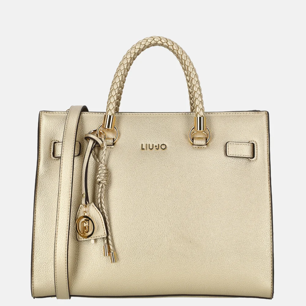 Liu Jo Manhattan tote shopper M light gold