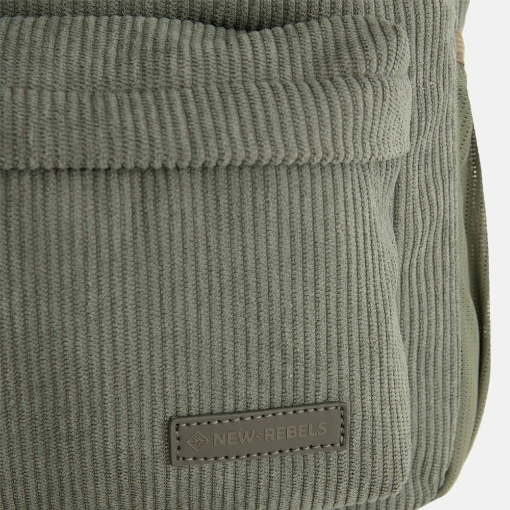 New Rebels rugzak S sage green bij Duifhuizen