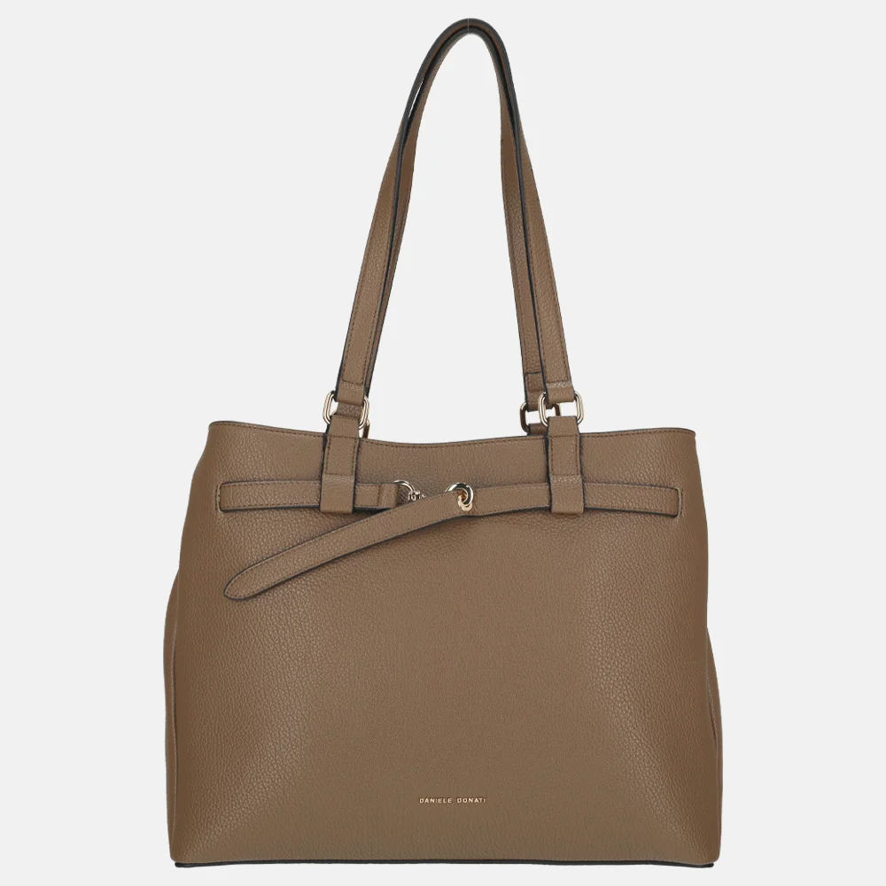 Daniele Donati shopper taupe