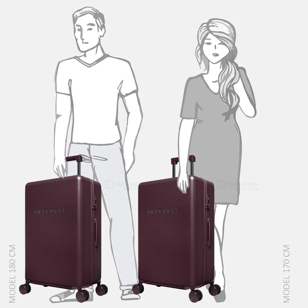 SUITSUIT Mystique reiskoffer 76 cm cherry lacquer bij Duifhuizen