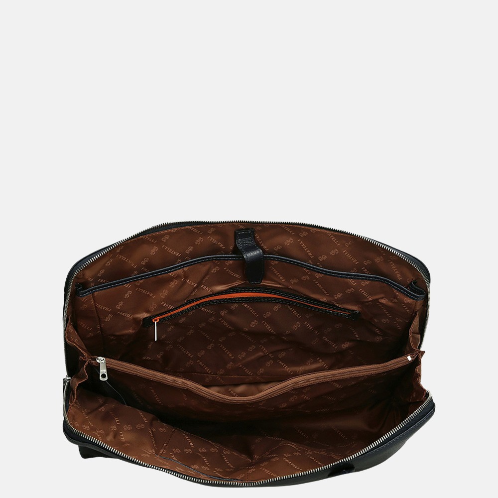 GiGi Fratelli Romance Business laptoptas 15 inch black bij Duifhuizen