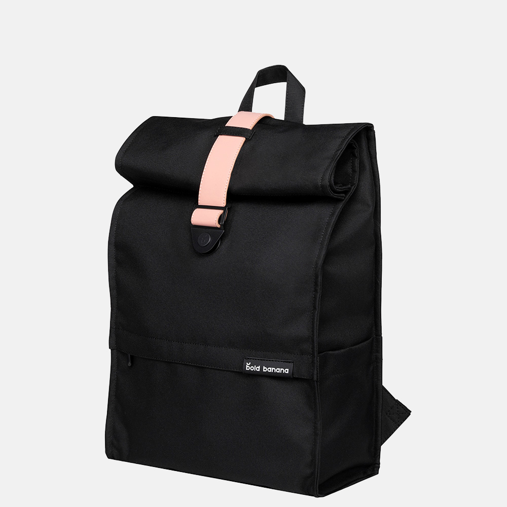 Bold Banana Roll Top rugzak 15.6 inch black rose bij Duifhuizen