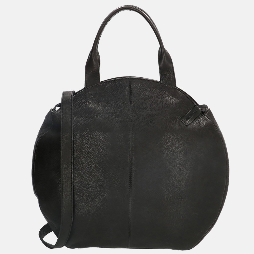 Micmacbags Côte d' Azur shopper black bij Duifhuizen