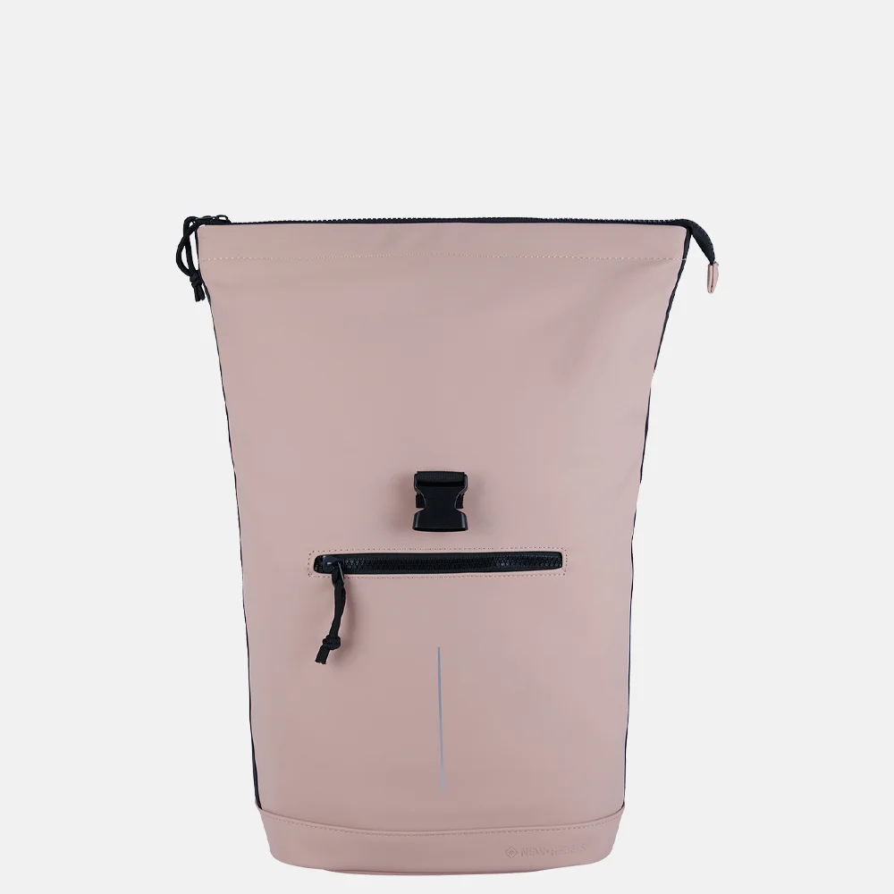 New Rebels Mart laptoprugzak 15 inch oud roze bij Duifhuizen